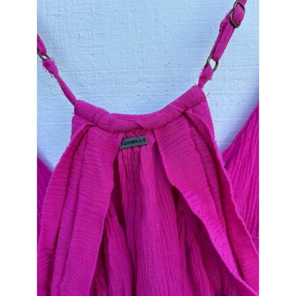 Saltwater Solids O'Neill Pink Fuchsia Mini Dress, Sz XL - Picture 7 of 8